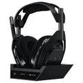 Logitech G Astro A50 X Omni-Platform Wireless Gaming Headset + Base Station for PS5, Xbox, PC - PLAYSYNC Video & Audio Switcher, HDMI 2.1 4K 120Hz VRR, <24 Bit/48 Khz, 24Hr Battery, 2.4Ghz & BT, Black, Gaming Headsets